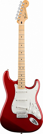 FENDER STANDARD STRATOCASTER MN CANDY APPLE RED TINT -- ,  - ,  - 