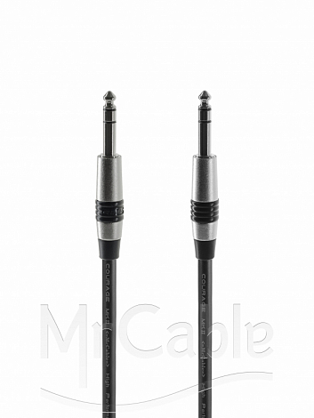 MrCABLE AIJS-06-COU-R -- , Jack 6.3 stereo  > Jack 6.3 stereo   6 