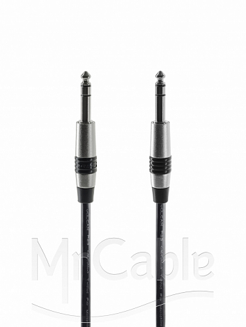 MrCABLE AIJS-03-P23-R -- , Jack 6.3 stereo  > Jack 6.3 stereo ,  3 