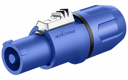 ROXTONE RAC3FCI Blue/black ring --  Powercon