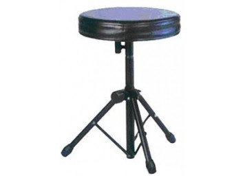 VESTON KB001 -- стульчик поворотный, высота 52см, диаметр сидения 33см, цвет черный