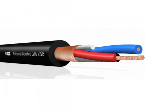 KLOTZ MY206SW.100 -- микрофонный кабель, структура:2х0,22мм2, 100м, черный, Klotz