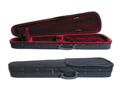 BRAHNER VLS 90 4/4 -- кейс для скрипки, 2 лямки, форма трапеция, цвет чёрный.