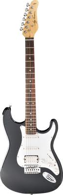 JAY TURSER JT-301 BK --  Fat Strat, : Black