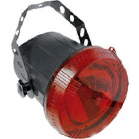 SILVER STAR STROBE BULB RED -- -,  