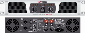 VOLTA PA-300 -- ��������� ��������, 2x200��/8��, 2x350��/4��, ���� 650��/8��, 2U, 14 ��