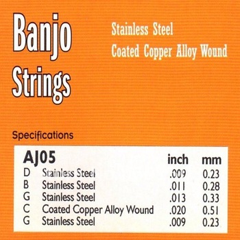 ALICE AJ05 -- ����� ��� 5-��������� ������. �����/����. �������� (����/��): .009  .011 .013 .020 .00