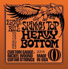 ERNIE BALL 2215 --    Nickel Wound Skinny Top Heavy Bottom (10-13-17-30-42-52)