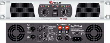 VOLTA PA-700 -- усилитель мощности, 2х400Вт/8Ом, 2х700Вт/4Ом, мост 1400Вт/8Ом, 2U, 16 кг