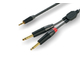 ROXTONE RAYC100/1 --  , 6.3 stereo Jack + 2x6.3mm mono Jack, 1 