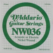 D'ADDARIO NW036 -- ��������� ������, ������ ...036