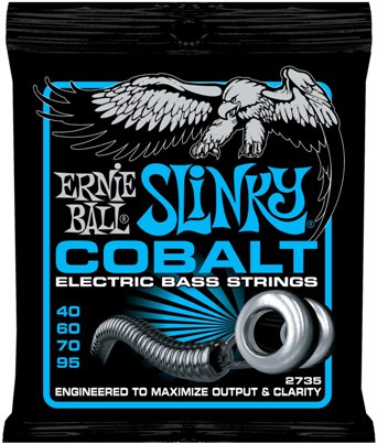 ERNIE BALL 2735 -- ������ ��� ���-������ ������� ������� Cobalt Extra Slinky (40-60-70-95)