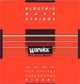 WARWICK 46200M4 -- струны для бас-гитары Red Label 45-105, никель
