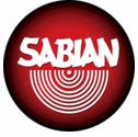 SABIAN BASS DRUM STICKER RED --      -