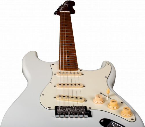 JET JS-300 OW - электрогитара, Stratocaster, корпус липа, 22 лада,  SSS, tremolo, цвет Olympic White