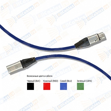 MrCABLE AIX-01-PVQM --    XLR-XLR, StarQuad ( 