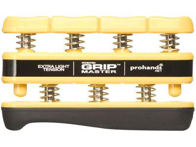 PROHANDS GM-14000 -- тренажер для пальцев рук очень легкий, желтый