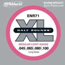 D'ADDARIO ENR71 Half Rounds -- ������ ��� ���-������, Regular Light, 45-100