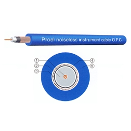 PROEL HPC100BK -- инструментальный кабель, диаметр - 5 мм, в катушке 100м