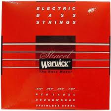WARWICK 42210 ML 4 -- струны для бас-гитары, Set RED, 040/100