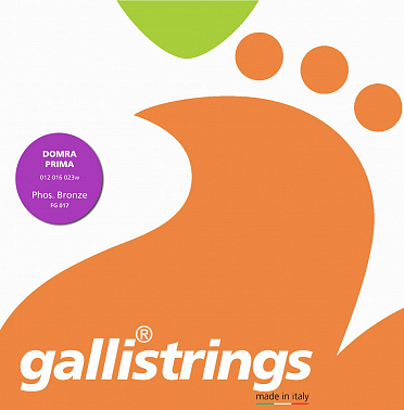 GALLI FG017 -- струны для домры прима 012 .016 .023w