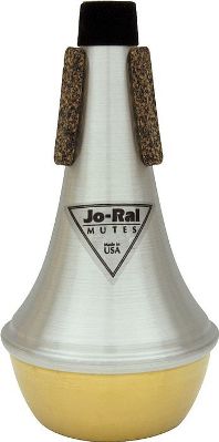 JO-RAL TPT-1B -- сурдина для трубы, материал: верх - алюминий, дно из меди