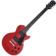 EPIPHONE LP STUDIO WORN CHERRY CH HDWE -- ,     ,  