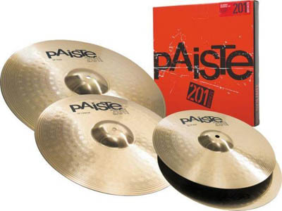 PAISTE Universal Set 201 Bronze --   HH14", CR16", RD20"