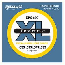 D'ADDARIO EPS180 ProSteels -- ������ ��� ���-������, Extra Super Light, 35-95