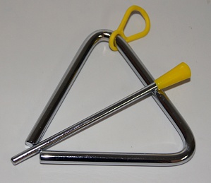 FLEET T04 -- треугольник металлический диаметр 8мм, с палочкой.