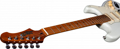 JET JS-300 OW - электрогитара, Stratocaster, корпус липа, 22 лада,  SSS, tremolo, цвет Olympic White