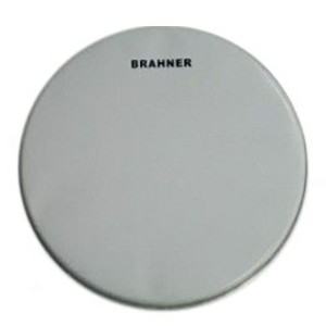 BRAHNER BD-20WB -- пластик барабанный  20" верхний, белый,бас-бочка