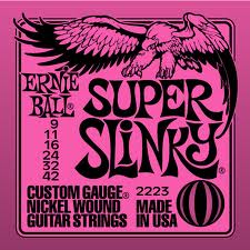 ERNIE BALL 2223 --   ,  0,009-,042 Super light