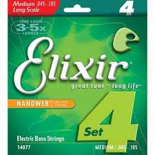 ELIXIR 14077 NanoWeb Medium --   - (045-065-085-105) - 4 Long Scale,