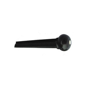 ALICE A021BK/2PVC -- фиксатор струн черный с белой точкой 2мм.