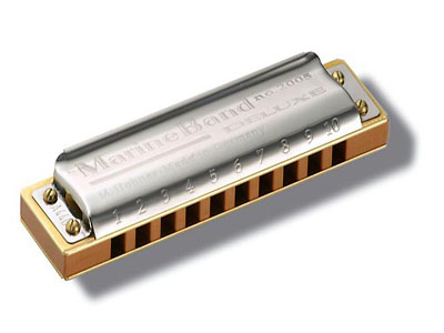 HOHNER MARINE BAND DELUXE 2005/20 G (M200508) -- .  - Richter Classic,  
