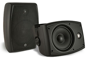 CVGAUDIO ODF416TBL -- Настенная 4"/1" двухполосная АС, 2/4/8/16W-100V, 20W-16ohm, IP44, черная