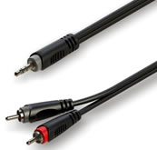 ROXTONE RAYC150/1,5 -- аудио-кабель, 3,5mm stereo Jack - 2 x RCA, 1.5 м