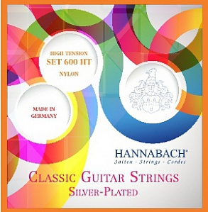 HANNABACH 600HT Orange SILVER PLATED --      . 1, 2, 3 