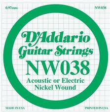 D'ADDARIO NW038 --  ,  ...038