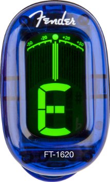 FENDER CALIFORNIA SERIES CLIP-ON TUNER LAKE PLACID BLUE -- �������� �����-��������