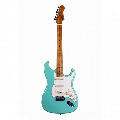 JET JS-300 SFG -- �������������, Stratocaster, ������ ����, 22 ����,  SSS, tremolo, ���� Sea Foam Gr