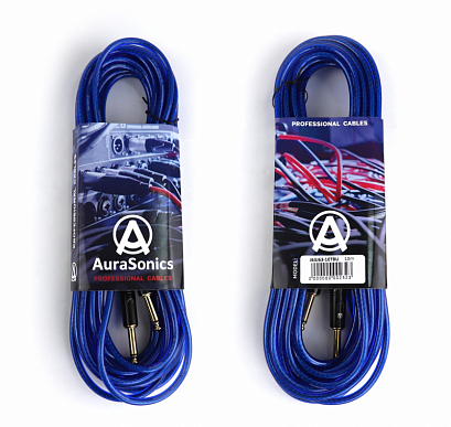 AuraSonics J63J63-10TBU -- �������� ������ Jack TS 6.3�� - Jack TS 6.3�� 10�,, �����