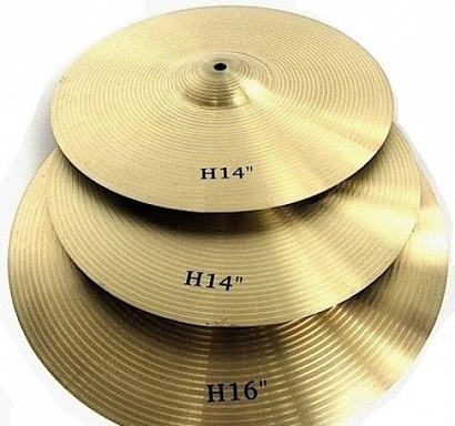 BRAHNER BCP-1-14/16 --   14" Hats, 16" Crash- Ride