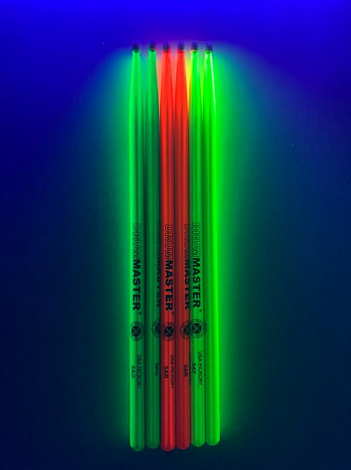 DRUMMASTER Fluoresent series  2B RED --      