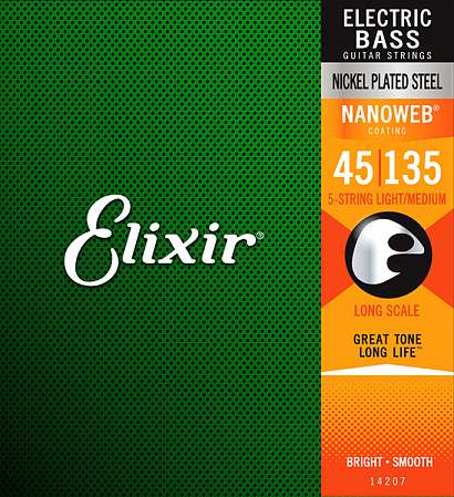 ELIXIR 14207 NANOWEB --   5- -, , Light/Medium, 45-135