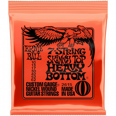 ERNIE BALL 2615 --    7-   Nickel Wound (10-13-17-30-42-52-62)