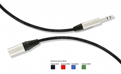 MrCABLE AIJXMF-10-AVA-Y -- ����� ������, Jack 1/4" mono <= => XLR (����), ����� 5 �