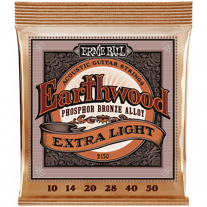 ERNIE BALL 2150 -- ������ ��� ������������ ������ Slinky Acoustic Extra (10-14-20w-28-40-50)