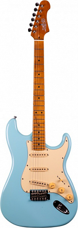 JET JS-300 BL -- �������������, Stratocaster, ������ ����, 22 ����,  SSS, tremolo, ���� Sonic blue